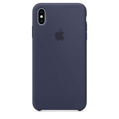 iPhone כיסוי סיליקון כחול לקנייה + iphone xs max