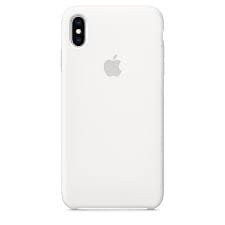 כיסוי סיליקון לבן iPhone לקנייה + iphone xs max