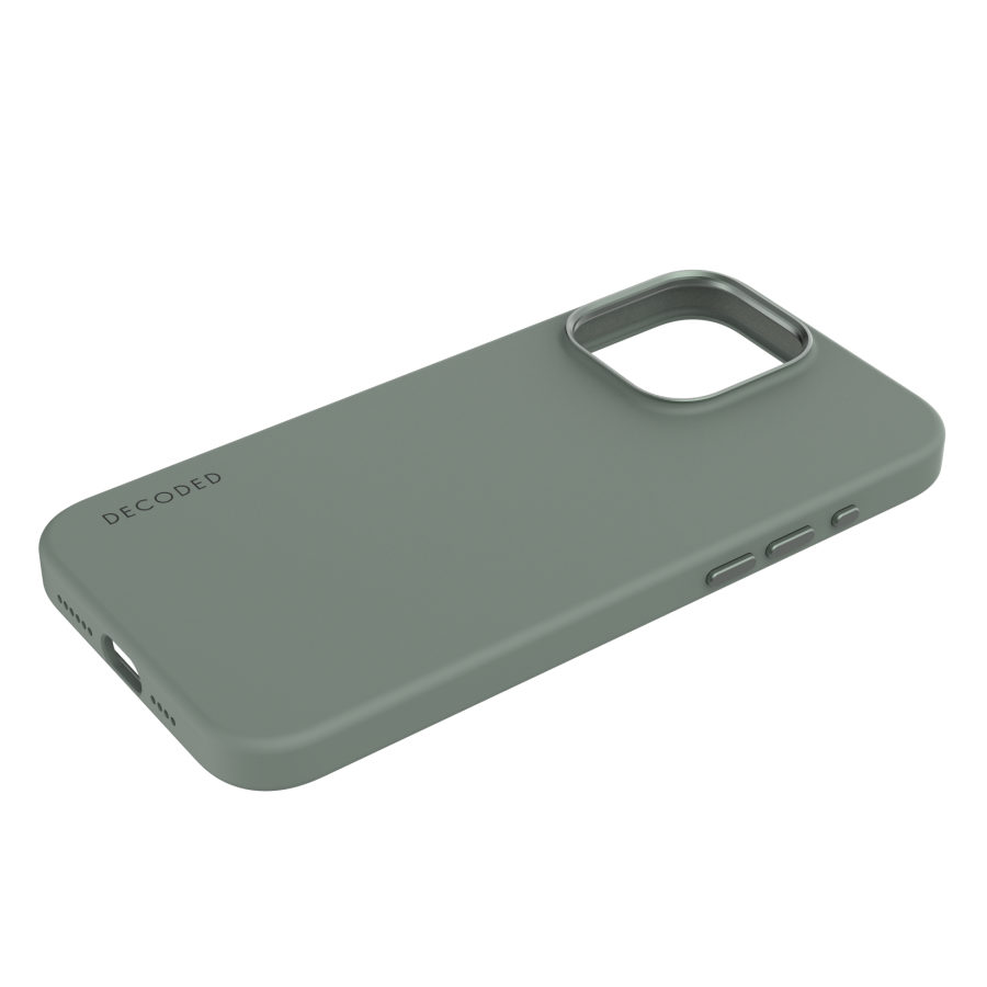 כיסוי סיליקון לאייפון 15 פרו מקס ירוק Decoded Silicone Case thumbnail