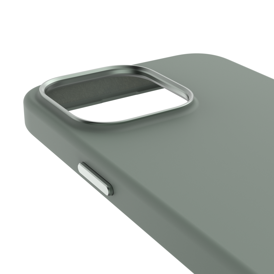 כיסוי סיליקון לאייפון 15 פרו ירוק Decoded Silicone Case thumbnail