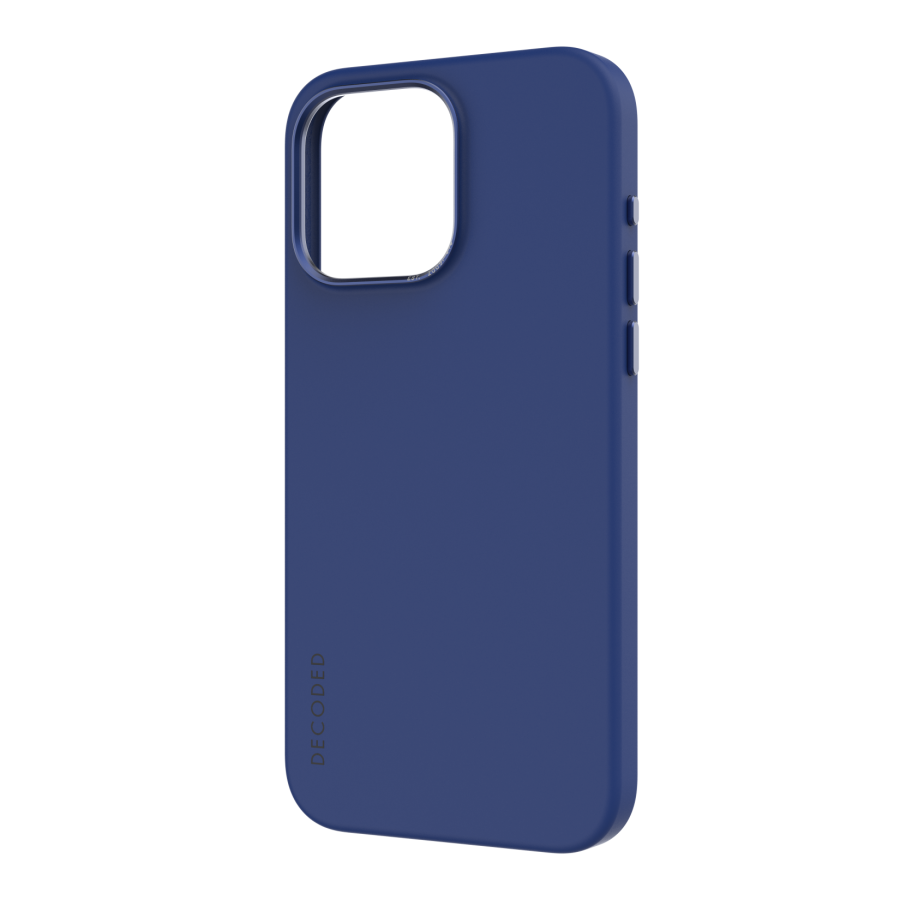 כיסוי סיליקון לאייפון 15 פרו מקס כחול Decoded Silicone Case thumbnail