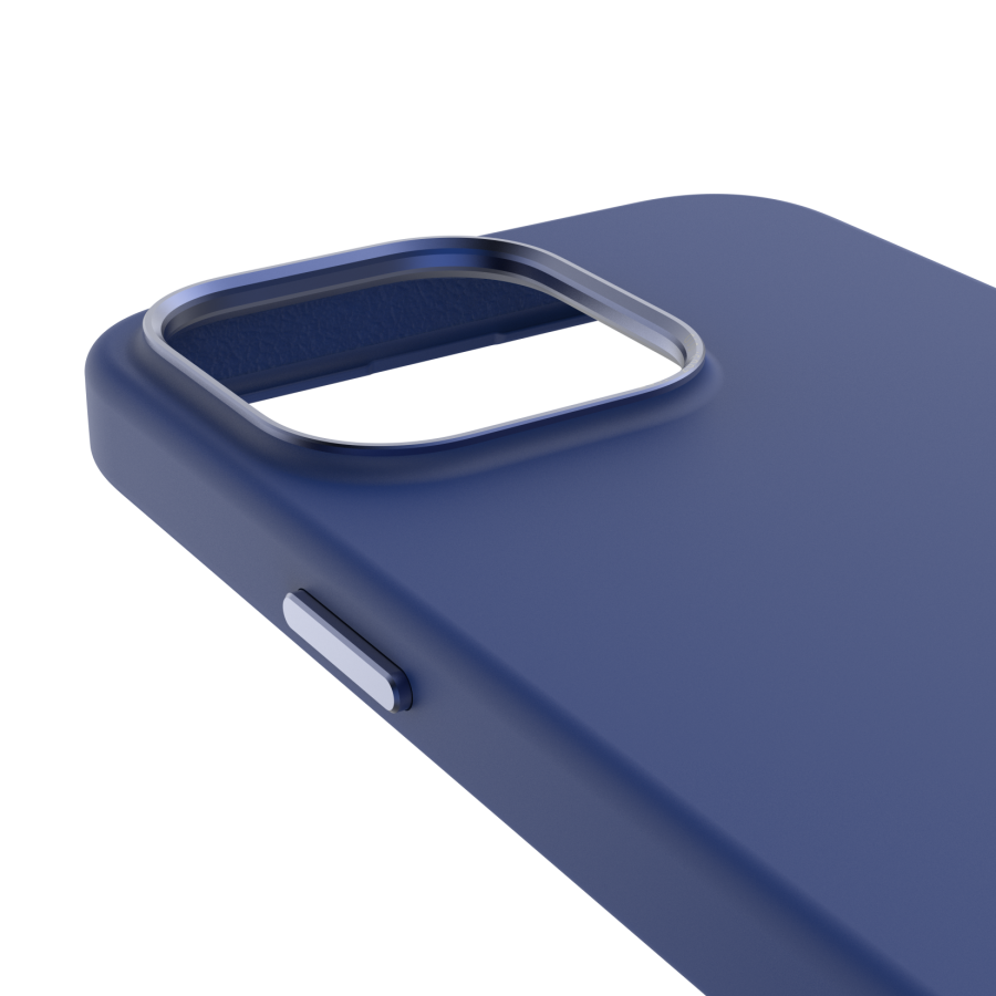 כיסוי סיליקון לאייפון 15 פרו מקס כחול Decoded Silicone Case thumbnail