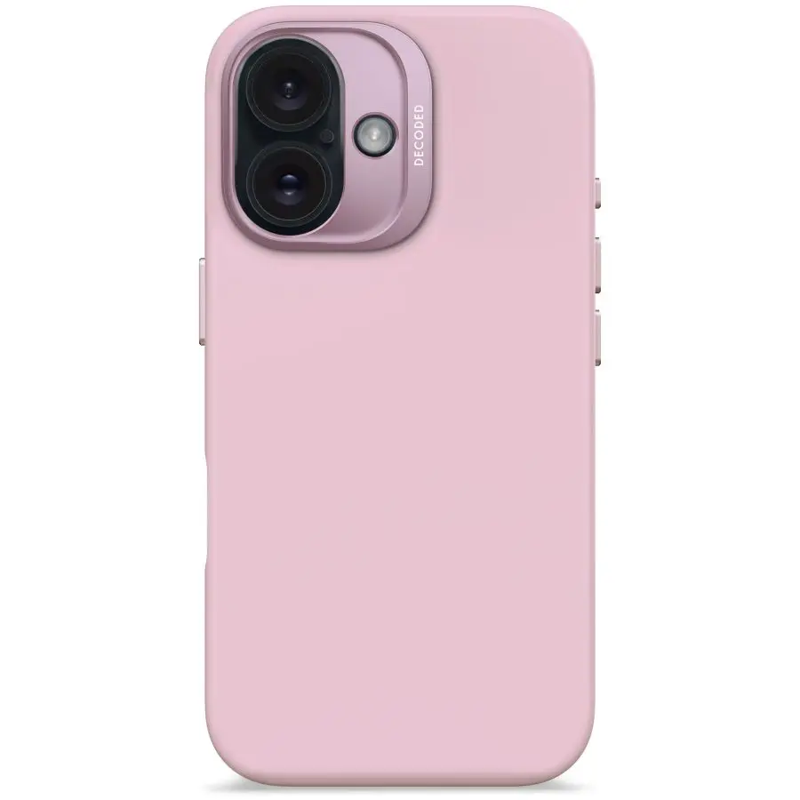 כיסוי סיליקון לאייפון 16 פרו מקס ורוד Decoded Silicone Case