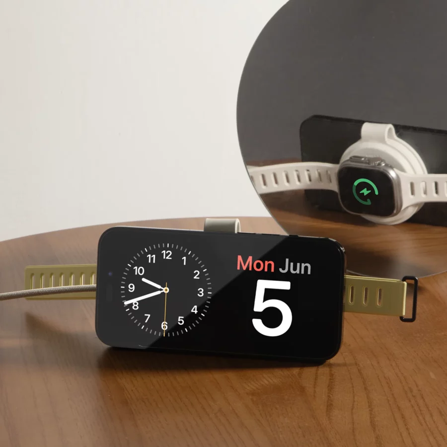 עמדת טעינה אלחוטית ניידת Native Union Voyage 2-in-1 Magnetic Wireless Charger thumbnail