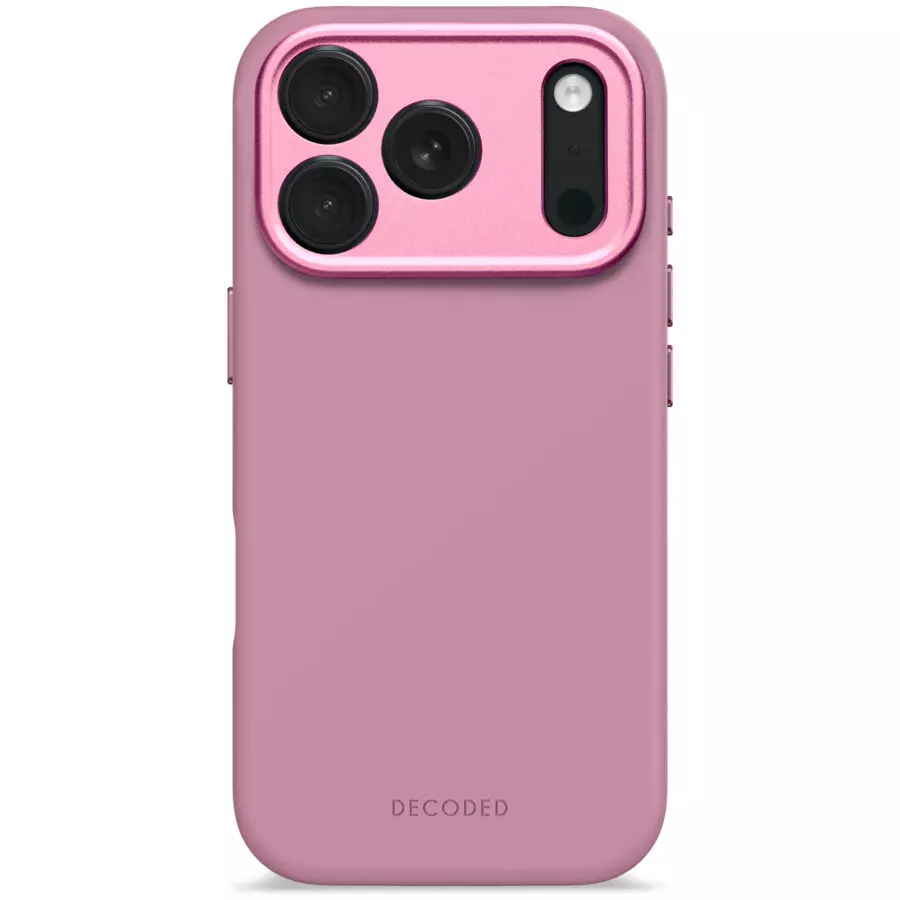 כיסוי סיליקון ורוד לאייפון 17 פרו מקס Decoded Silicone Case thumbnail