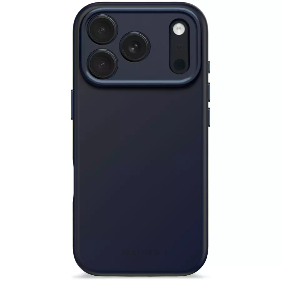 כיסוי סיליקון כחול לאייפון 17 פרו מקס Decoded Silicone Case